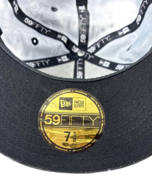 Yohji Yamamoto pour homme（ヨウジヤマモト プールオム）Yohji Yamamoto pour homme (ヨウジヤマモト プールオム) New Era (ニューエラ) 21SS スカルローズキャップ ブラック サイズ:7 5/8の古着・服飾アイテム