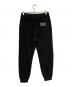 VERSACE (ヴェルサーチェ) ロゴ スウェットパンツ ブラック サイズ:M：22000円