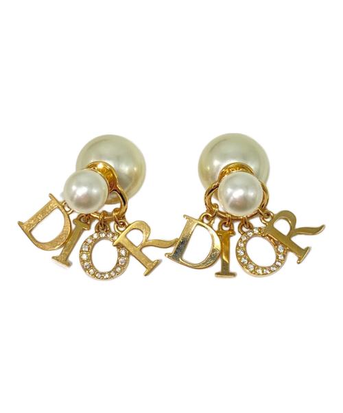 Christian Dior（クリスチャン ディオール）Christian Dior (クリスチャン ディオール) ロゴチャームピアスの古着・服飾アイテム