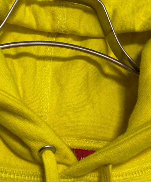 SUPREME（シュプリーム）SUPREME (シュプリーム) Cross Box Logo Hooded Sweatshirt イエロー サイズ:Mの古着・服飾アイテム