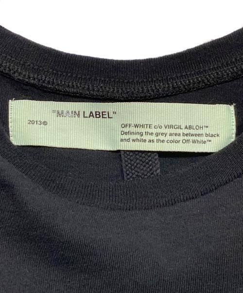 OFFWHITE（オフホワイト）OFFWHITE (オフホワイト) グラデーションアローロゴTシャツ ブラック サイズ:Lの古着・服飾アイテム