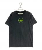 OFFWHITEオフホワイト）の古着「ハンドロゴTシャツ」｜ブラック