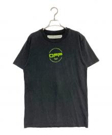 OFFWHITE（オフホワイト）の古着「ハンドロゴTシャツ」｜ブラック