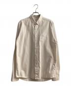 amiアミ）の古着「ハートロゴBDシャツ」｜アイボリー