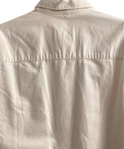 ami（アミ）ami (アミ) ハートロゴBDシャツ アイボリー サイズ:40の古着・服飾アイテム