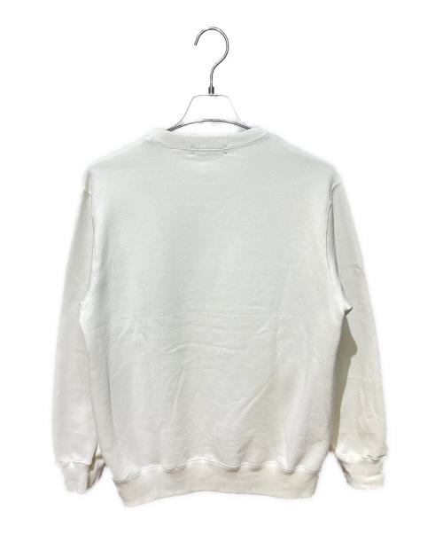 UNDERCOVER（アンダーカバー）UNDERCOVER (アンダーカバー) 24AW ANARCHY IS THE KEY クルーネック ジップポケット スウェット ホワイト サイズ:2の古着・服飾アイテム