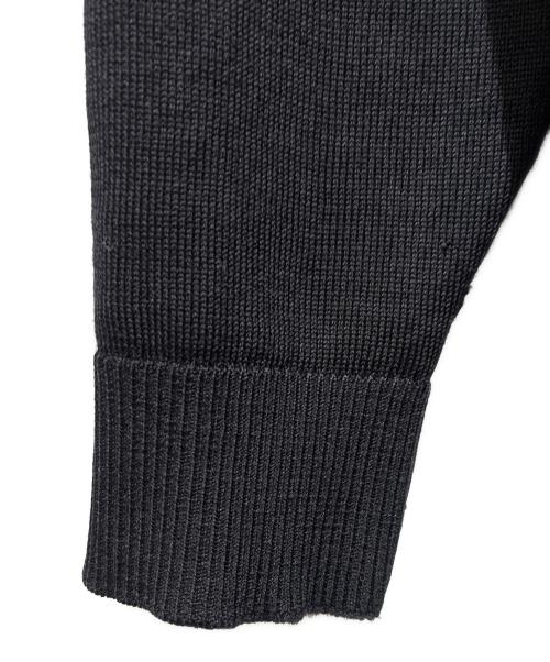 LOEWE（ロエベ）LOEWE (ロエベ) アナグラム刺繍カーディガン ブラック サイズ:XSの古着・服飾アイテム