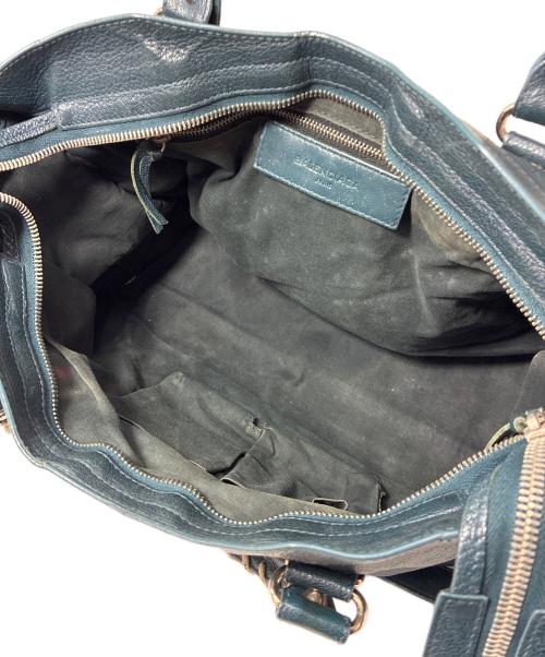 BALENCIAGA（バレンシアガ）BALENCIAGA (バレンシアガ) メタリックエッジシティ バッグ グリーンの古着・服飾アイテム