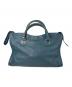BALENCIAGA (バレンシアガ) メタリックエッジシティ バッグ グリーン：140000円