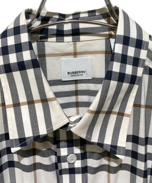 BURBERRY（バーバリー）BURBERRY (バーバリー) ノヴァチェックシャツ アイボリー サイズ:XXLの古着・服飾アイテム