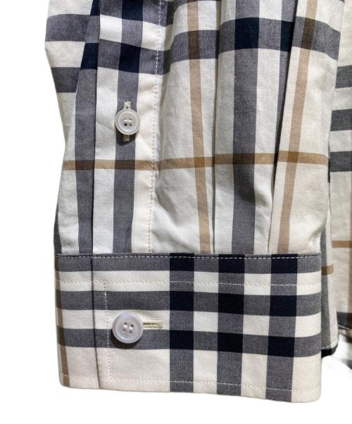 BURBERRY（バーバリー）BURBERRY (バーバリー) ノヴァチェックシャツ アイボリー サイズ:XXLの古着・服飾アイテム