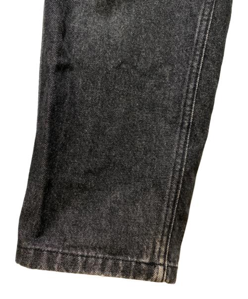 COMME des GARCONS HOMME（コムデギャルソン オム）COMME des GARCONS HOMME (コムデギャルソン オム) ロゴパッチデニムパンツ ブラック サイズ:Sの古着・服飾アイテム