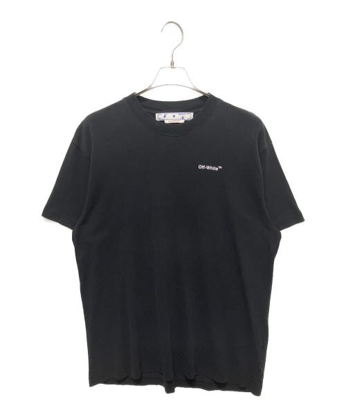 OFFWHITE（オフホワイト）OFFWHITE (オフホワイト) アウトライン アロー オーバー Tシャツ ブラック サイズ:XSの古着・服飾アイテム