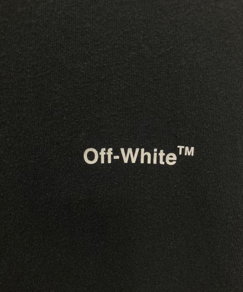 OFFWHITE（オフホワイト）OFFWHITE (オフホワイト) アウトライン アロー オーバー Tシャツ ブラック サイズ:XSの古着・服飾アイテム