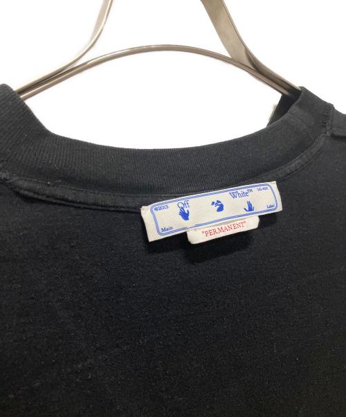 OFFWHITE（オフホワイト）OFFWHITE (オフホワイト) アウトライン アロー オーバー Tシャツ ブラック サイズ:XSの古着・服飾アイテム