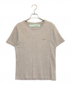 OFFWHITEオフホワイト）の古着「Yellow Arrows T-shirt」｜グレー