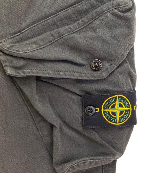 STONE ISLAND（ストーンアイランド）STONE ISLAND (ストーンアイランド) ワッペンカーゴパンツ グレー サイズ:29の古着・服飾アイテム