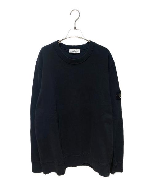 STONE ISLAND（ストーンアイランド）STONE ISLAND (ストーンアイランド) ワッペンスウェットシャツ ブラック サイズ:XXLの古着・服飾アイテム