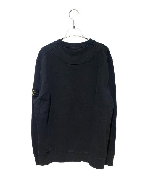 STONE ISLAND（ストーンアイランド）STONE ISLAND (ストーンアイランド) ワッペンスウェットシャツ ブラック サイズ:XXLの古着・服飾アイテム