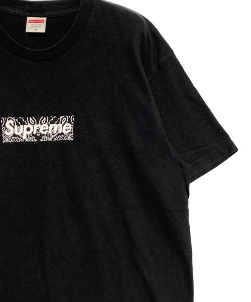 SUPREME（シュプリーム）SUPREME (シュプリーム) Bandana Box Logo Tee ブラック サイズ:Mの古着・服飾アイテム