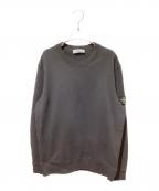 STONE ISLANDストーンアイランド）の古着「ワッペンロゴスウェット」｜ブラック