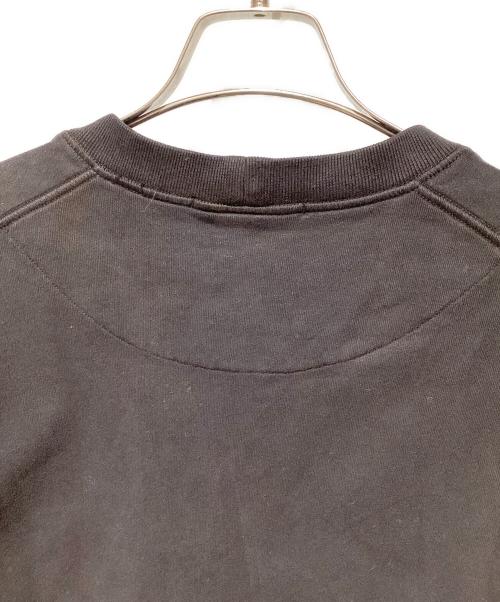STONE ISLAND（ストーンアイランド）STONE ISLAND (ストーンアイランド) ワッペンロゴスウェット ブラック サイズ:Lの古着・服飾アイテム