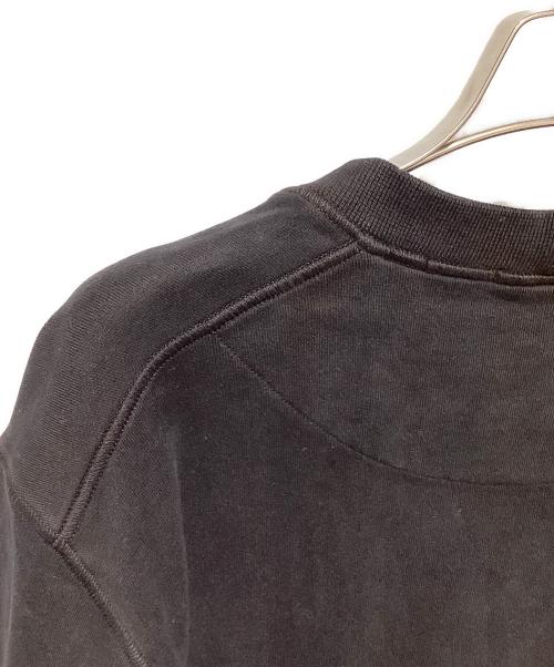 STONE ISLAND（ストーンアイランド）STONE ISLAND (ストーンアイランド) ワッペンロゴスウェット ブラック サイズ:Lの古着・服飾アイテム