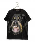 GIVENCHYジバンシィ）の古着「ロットワイラープリント Tシャツ」｜ブラック