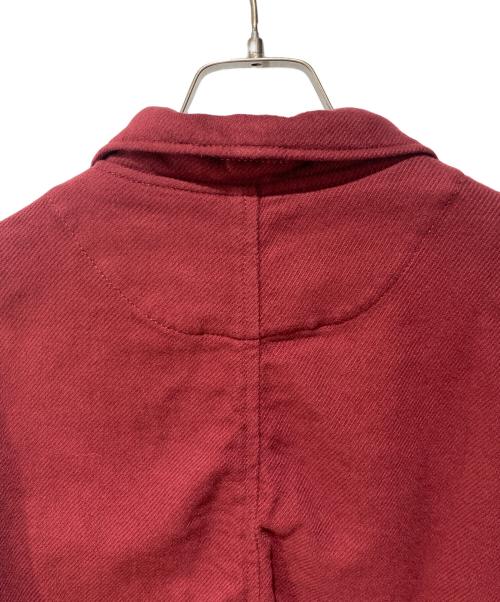 UNDERCOVER（アンダーカバー）UNDERCOVER (アンダーカバー) 裾タチキリジャケット レッド サイズ:4の古着・服飾アイテム
