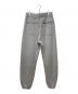 UNDERCOVER (アンダーカバー) 24AW TWIN PEAKS BHBワッペン 裏起毛スウェットパンツ ライトグレー サイズ:1：20000円