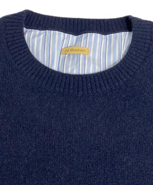 The shepherd UNDERCOVER（ザシェパード アンダーカバー）The shepherd UNDERCOVER (ザシェパード アンダーカバー) カシミヤニット ネイビー サイズ:5の古着・服飾アイテム