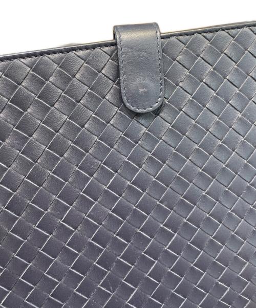 BOTTEGA VENETA（ボッテガベネタ）BOTTEGA VENETA (ボッテガベネタ) イントレチャート ipadケース ネイビー サイズ:-の古着・服飾アイテム