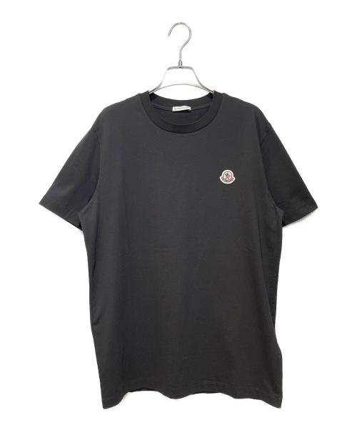 MONCLER（モンクレール）MONCLER (モンクレール) ワッペンTシャツ ブラック サイズ:Lの古着・服飾アイテム