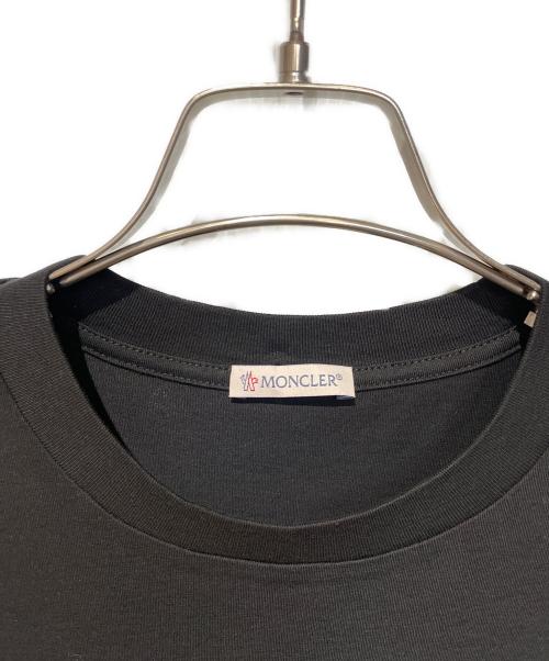 MONCLER（モンクレール）MONCLER (モンクレール) ワッペンTシャツ ブラック サイズ:Lの古着・服飾アイテム