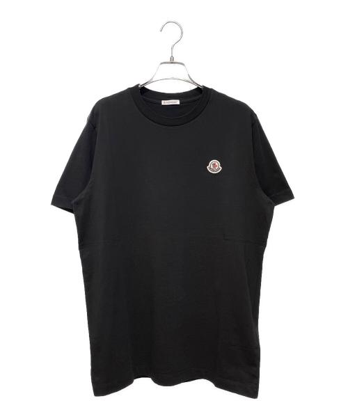 MONCLER（モンクレール）MONCLER (モンクレール) ワッペンTシャツ ブラック サイズ:Lの古着・服飾アイテム