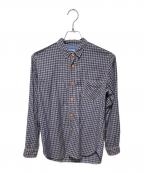 COMME des GARCONS JUNYA WATANABE MANコム デ ギャルソン ジュンヤ ワタナベ マン）の古着「チェックコットンシャツ」｜ネイビー