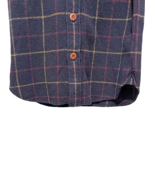 COMME des GARCONS HOMME（コムデギャルソン オム）COMME des GARCONS HOMME (コムデギャルソン オム) フランネルチェックシャツ ブラック サイズ:XSの古着・服飾アイテム