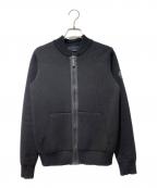 CANADA GOOSEカナダグース）の古着「ジップニットカーディガン」｜ブラック