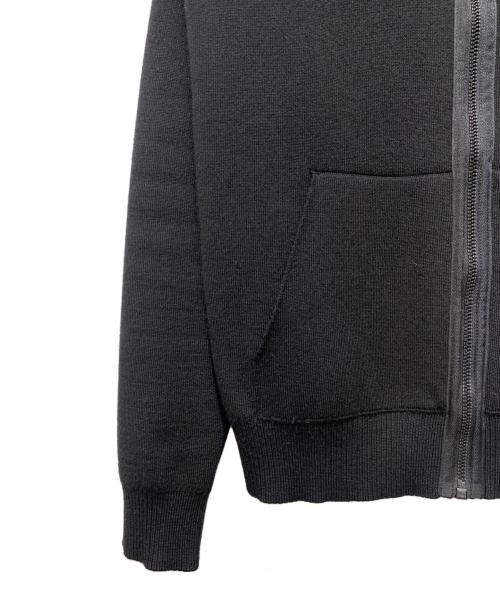 CANADA GOOSE（カナダグース）CANADA GOOSE (カナダグース) ジップニットカーディガン ブラック サイズ:XSの古着・服飾アイテム