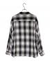 WACKO MARIA (ワコマリア) オンブレチェックシャツ ブラック×パープル サイズ:L：24000円