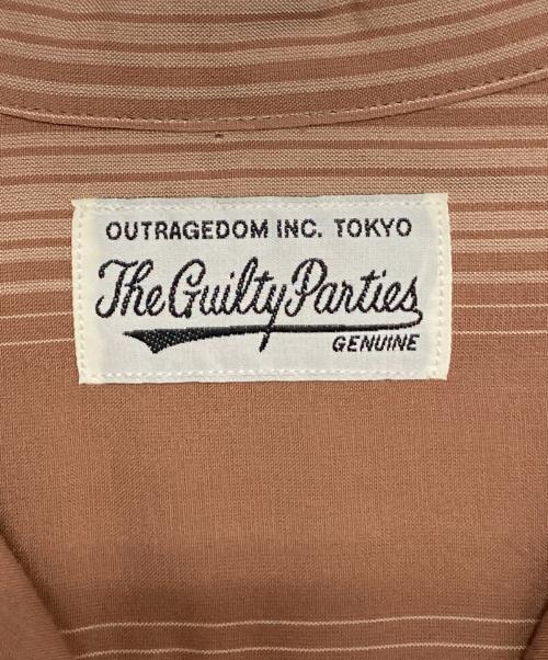 WACKO MARIA（ワコマリア）WACKO MARIA (ワコマリア) ストライプシャツ ブラウン サイズ:XLの古着・服飾アイテム