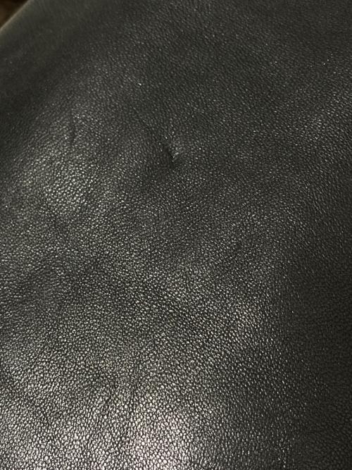 BALENCIAGA（バレンシアガ）BALENCIAGA (バレンシアガ) レザージャケット ブラック サイズ:Sの古着・服飾アイテム