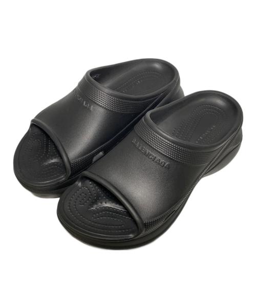 BALENCIAGA（バレンシアガ）BALENCIAGA (バレンシアガ) crocs (クロックス) pool Crocs ブラック サイズ:42の古着・服飾アイテム