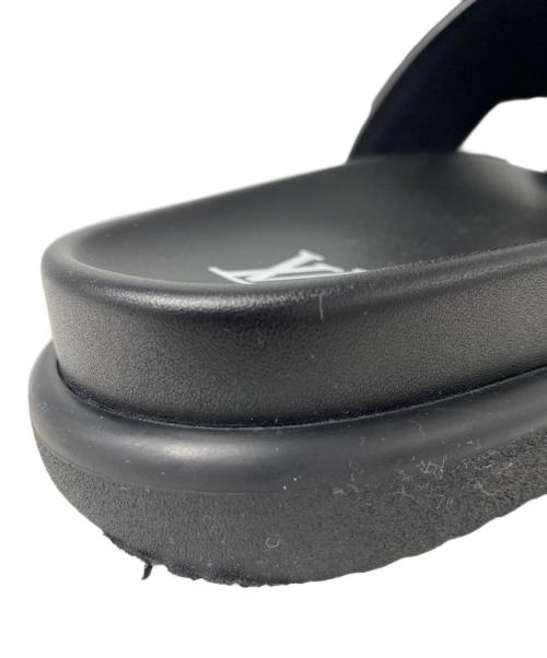 LOUIS VUITTON（ルイ ヴィトン）LOUIS VUITTON (ルイ ヴィトン) LV オアシス ミュール ブラック サイズ:SIZE 8の古着・服飾アイテム