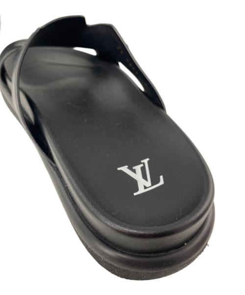 LOUIS VUITTON（ルイ ヴィトン）LOUIS VUITTON (ルイ ヴィトン) LV オアシス ミュール ブラック サイズ:SIZE 8の古着・服飾アイテム