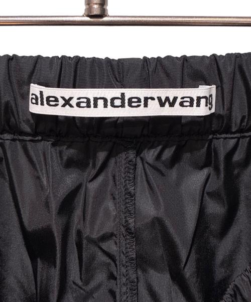 ALEXANDER WANG（アレキサンダー・ワン）ALEXANDER WANG (アレキサンダーワン) テーパード トラックパンツ ブラック サイズ:Mの古着・服飾アイテム