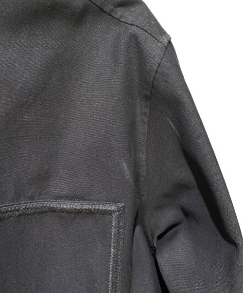 JIL SANDER（ジルサンダー）JIL SANDER (ジルサンダー) フロント刺繍シャツ ネイビー サイズ:38の古着・服飾アイテム