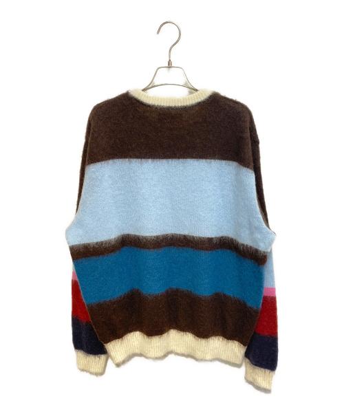 YOKE（ヨーク）YOKE (ヨーク) MOHAIR BORDER SWEATER マルチカラー サイズ:3の古着・服飾アイテム