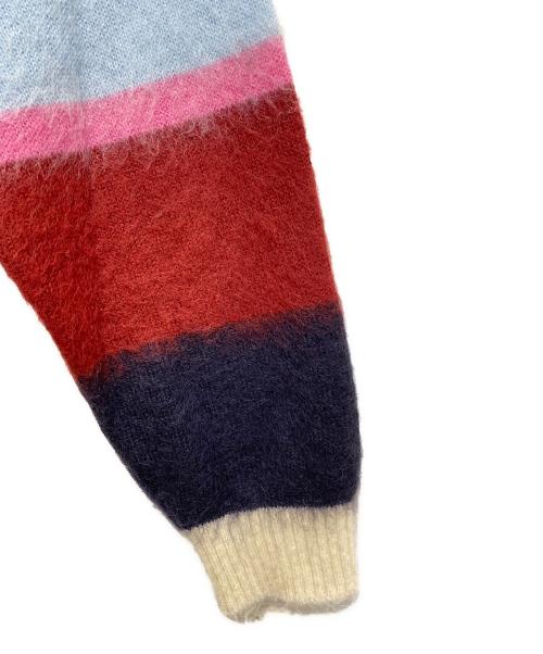 YOKE（ヨーク）YOKE (ヨーク) MOHAIR BORDER SWEATER マルチカラー サイズ:3の古着・服飾アイテム