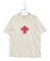 SUPREME（シュプリーム）の古着「Cross Box Logo Tee」｜ホワイト